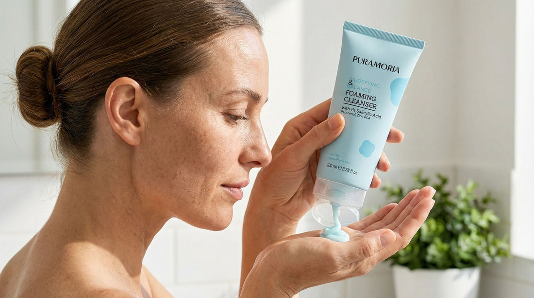 How to Choose a Cleanser for Oily but Sensitive Skin - PURAMORIA