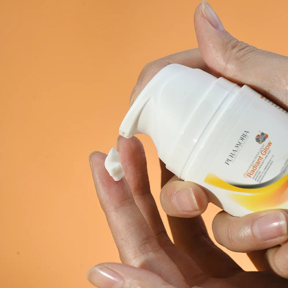 Radiant Glow Hyaluronic Acid Night Cream - PURAMORIA