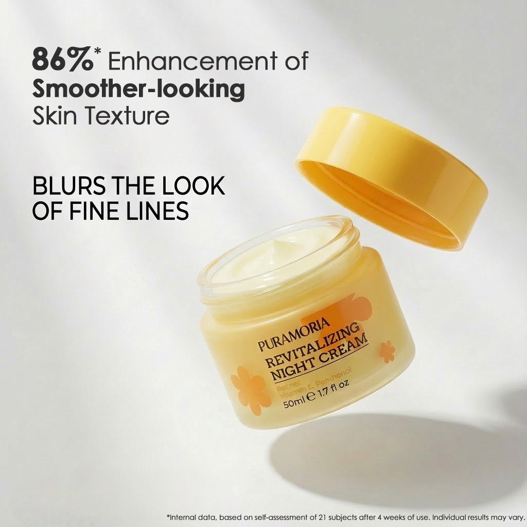 Retinol Revitalizing Night Cream - PURAMORIA