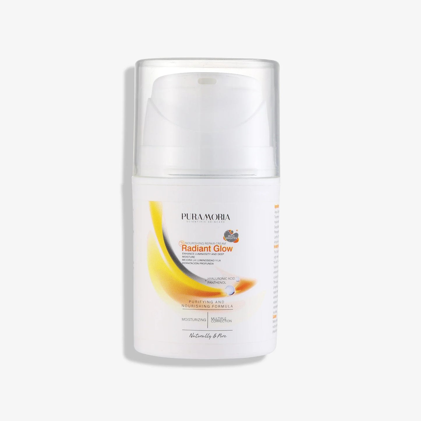 Radiant Glow Hyaluronic Acid Night Cream - PURAMORIA