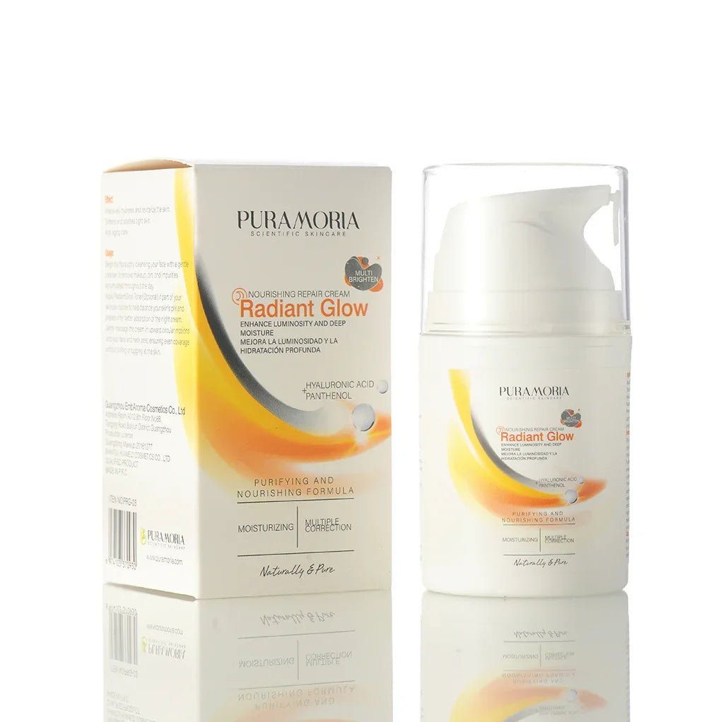 Radiant Glow Hyaluronic Acid Night Cream - PURAMORIA