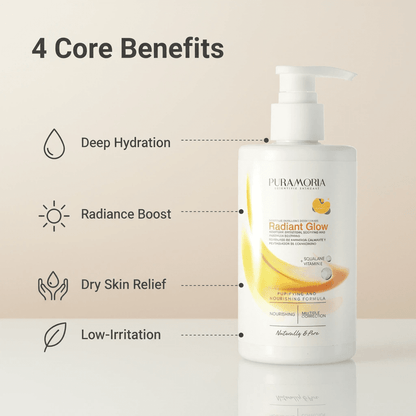 Radiant Glow Vitamin E Body Lotion - PURAMORIA
