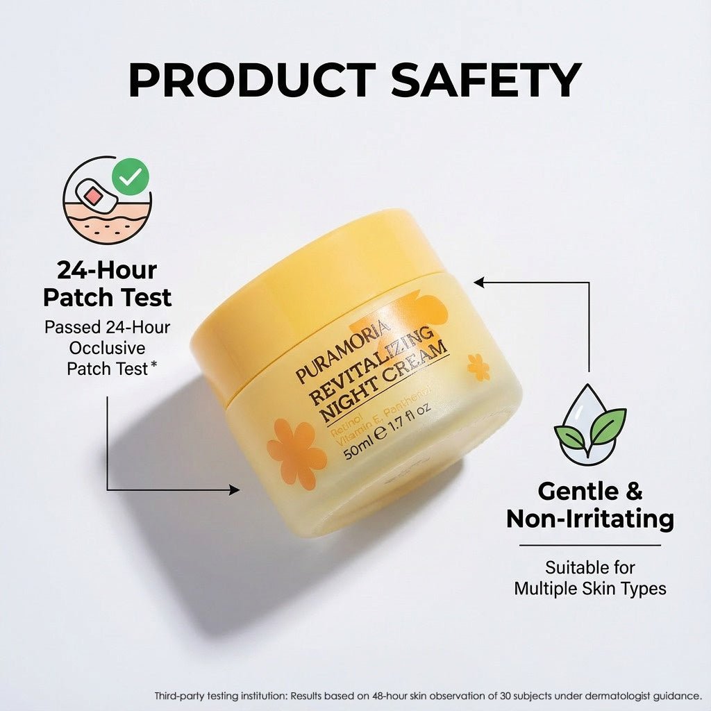Retinol Revitalizing Night Cream - PURAMORIA