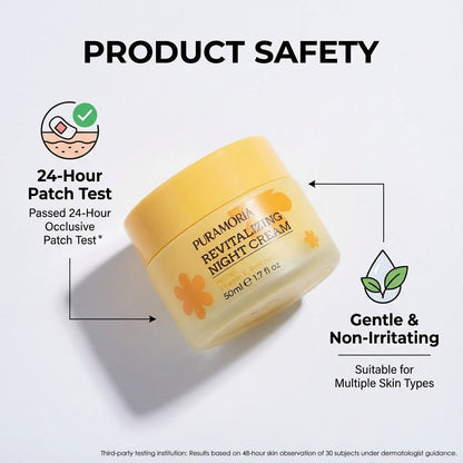 Retinol Revitalizing Night Cream - PURAMORIA