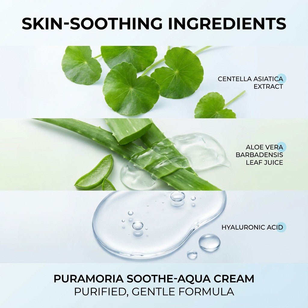 Aqua - Soothe Hydrating Cream - PURAMORIA