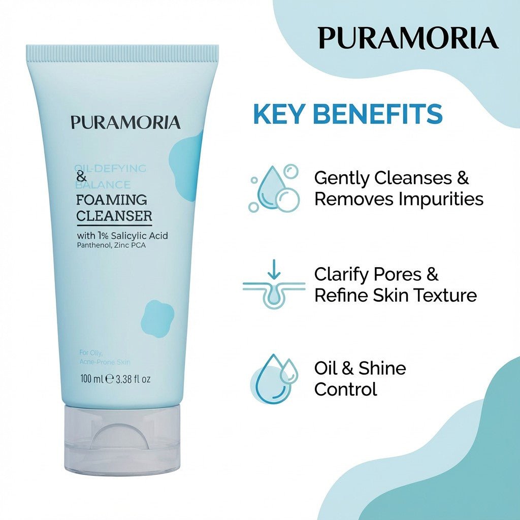Salicylic Acid Balance Foaming Cleanser - PURAMORIA