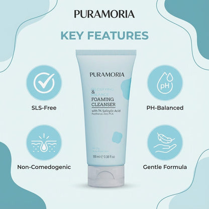 Salicylic Acid Balance Foaming Cleanser - PURAMORIA
