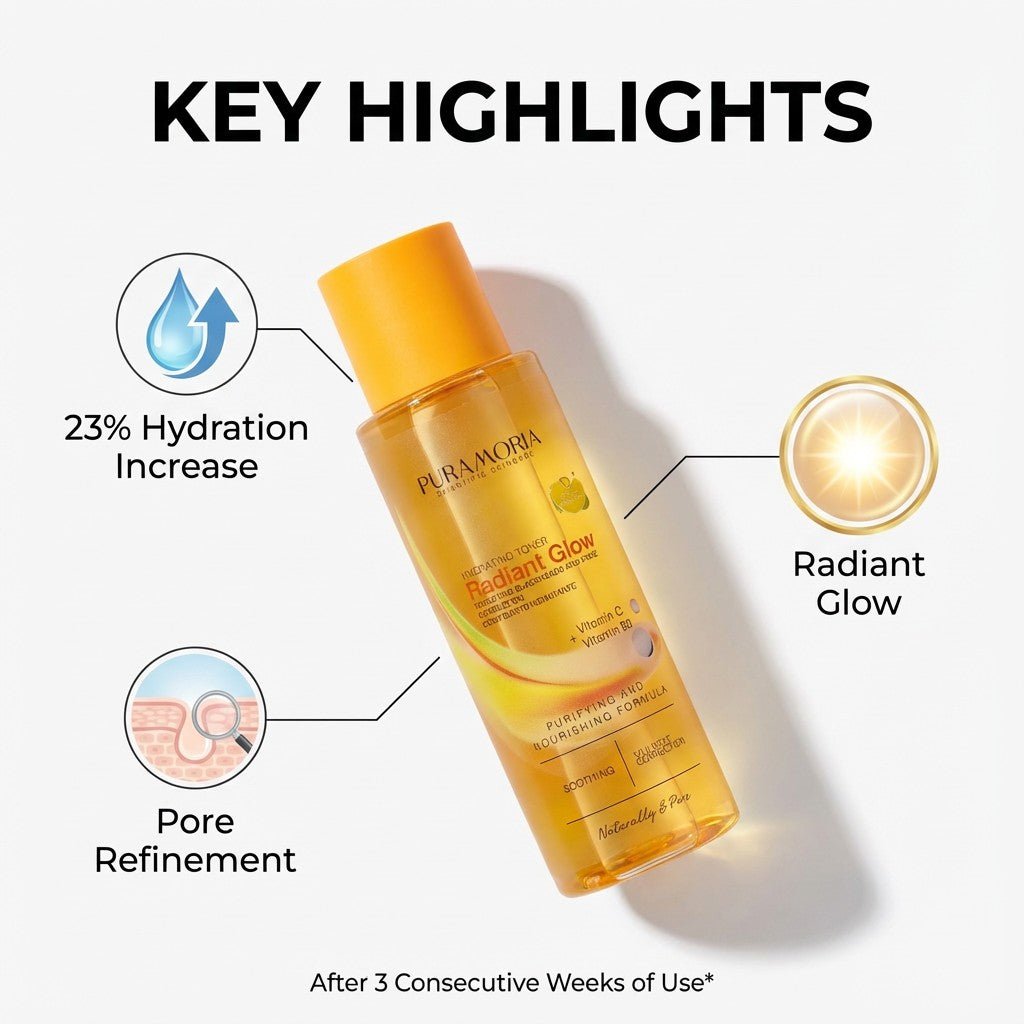 Radiant Glow Vitamin Hydrating Skin Toner - PURAMORIA