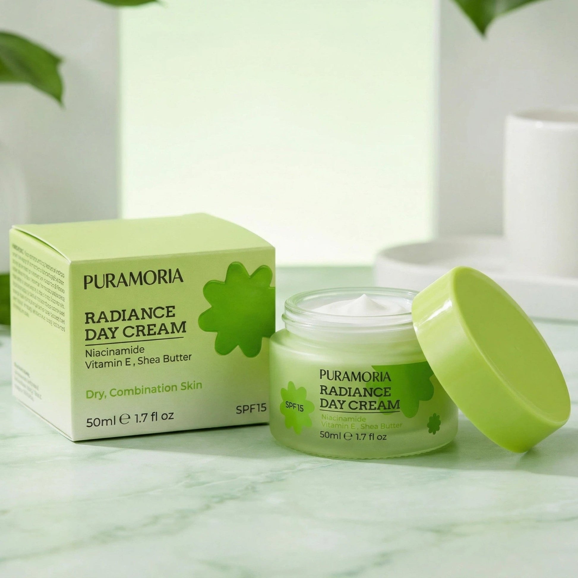 Niacinamide Radiance Face Cream SPF15 - PURAMORIA