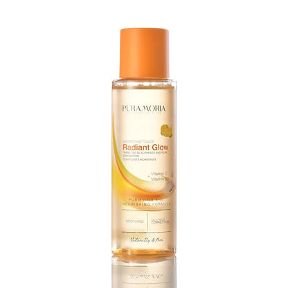 PURAMORIA Radiant Glow Hydrating Face Toner with Vitamin C & Niacinamide