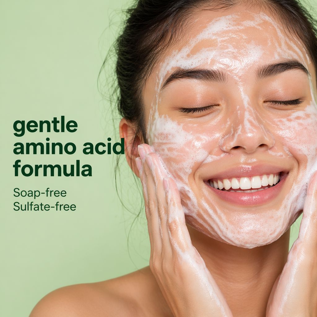 Amino Acid Gentle Moisturizing Cleanser - PURAMORIA