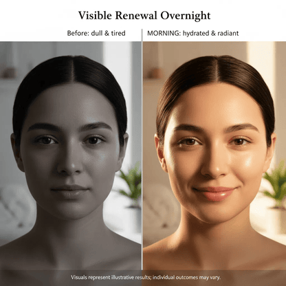 Radiant Glow Hyaluronic Acid Night Cream - PURAMORIA