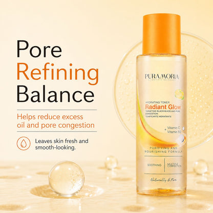Radiant Glow Vitamin Feuchtigkeitsspendendes Gesichtswasser