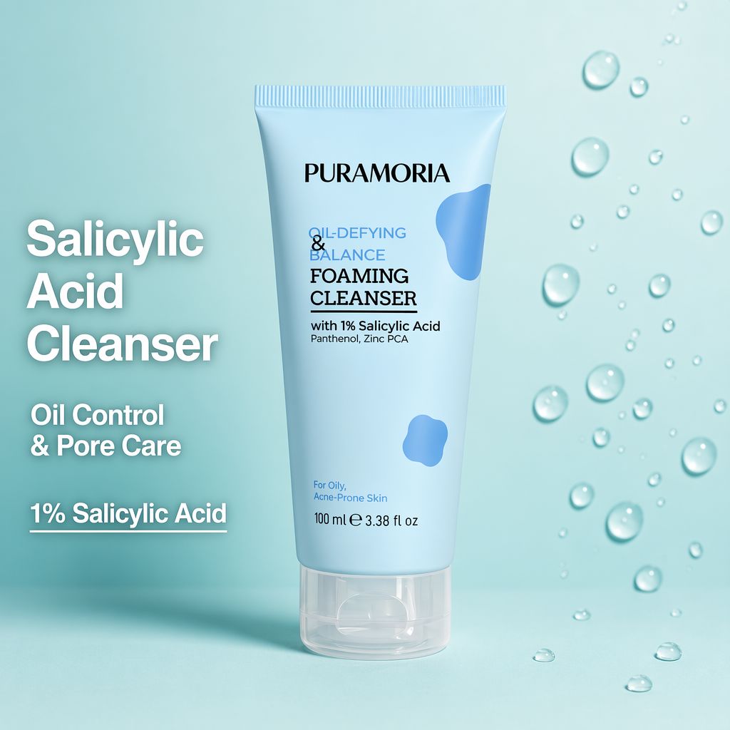 Salicylic Acid Balance Foaming Cleanser - PURAMORIA