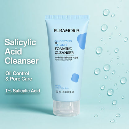 Salicylic Acid Balance Foaming Cleanser - PURAMORIA