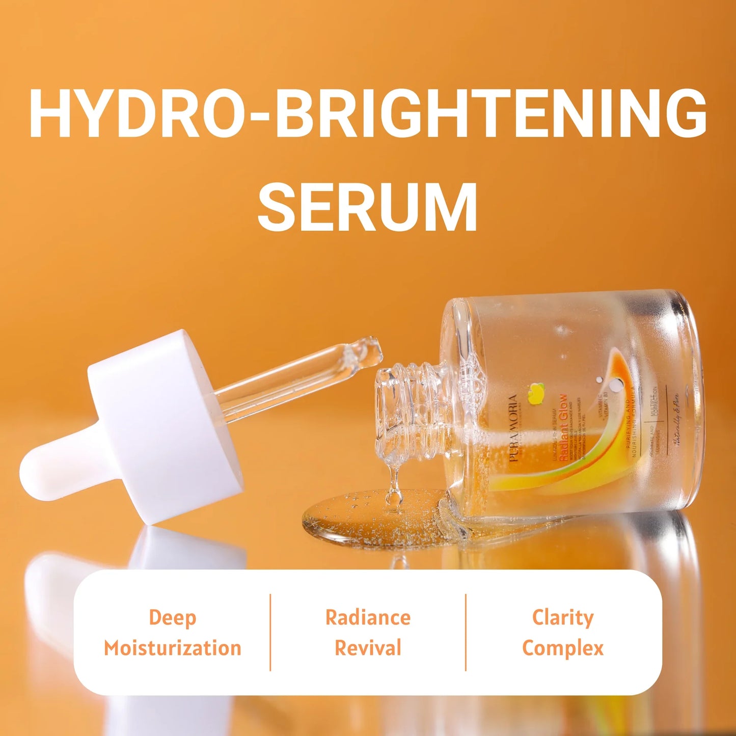 Radiant Glow Luminous Skin Serum - PURAMORIA