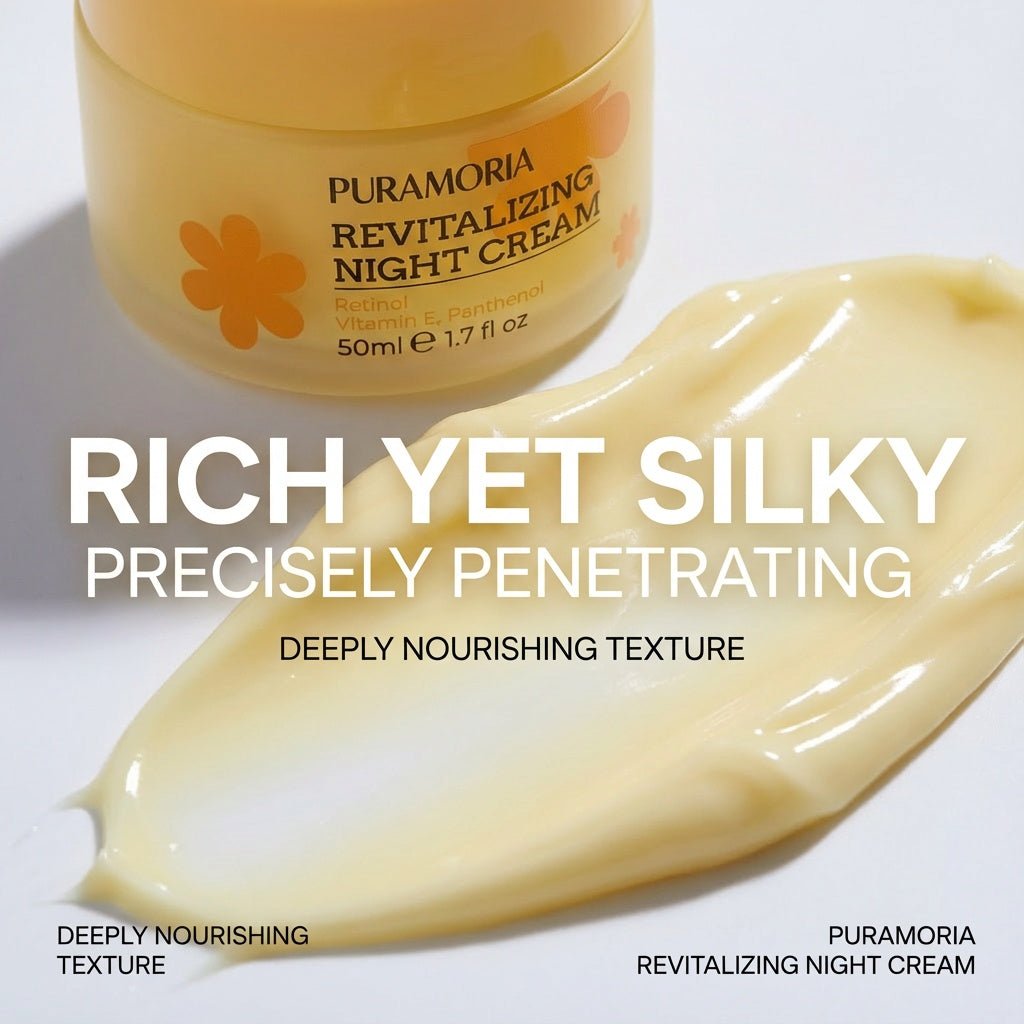 Retinol Revitalizing Night Cream - PURAMORIA